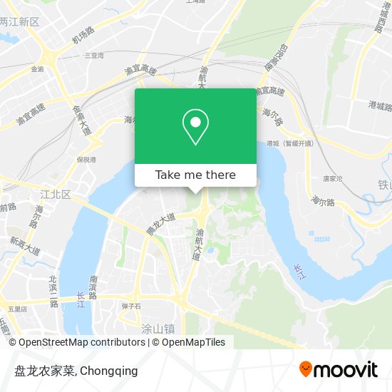 盘龙农家菜 map