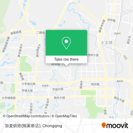 加麦烘焙(陈家桥店) map