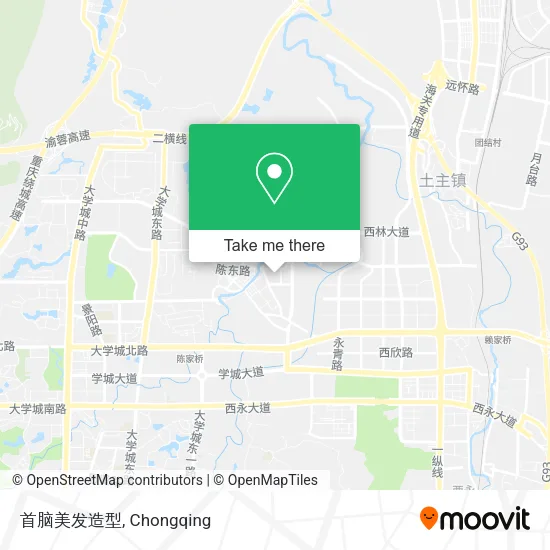 首脑美发造型 map