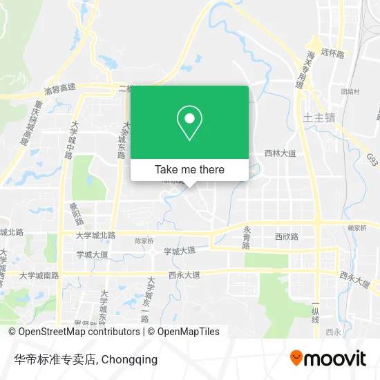 华帝标准专卖店 map