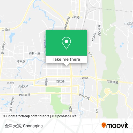 金科天宸 map