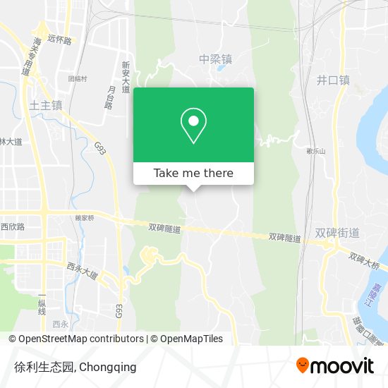 徐利生态园 map