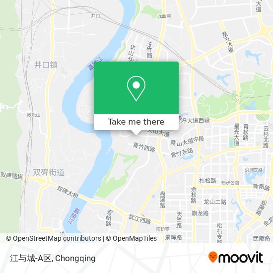 江与城-A区 map