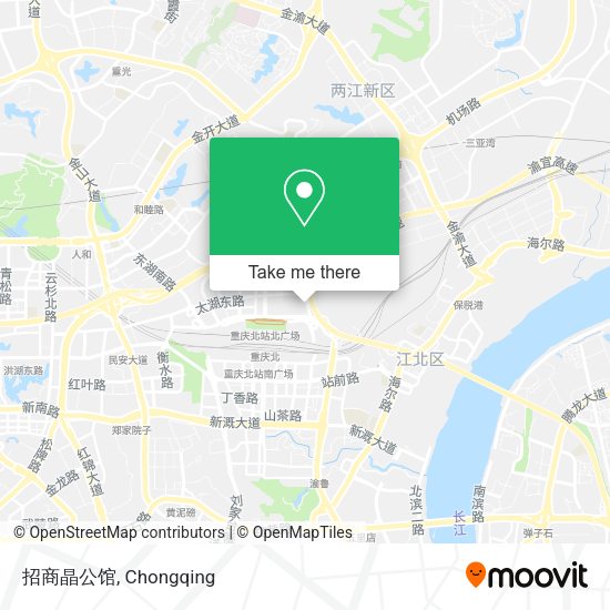 招商晶公馆 map