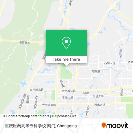 重庆医药高等专科学校-南门 map