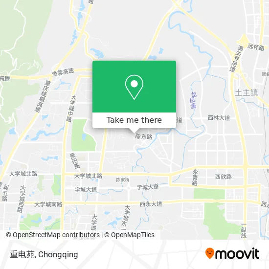 重电苑 map