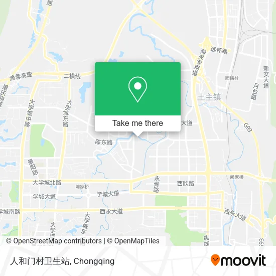 人和门村卫生站 map