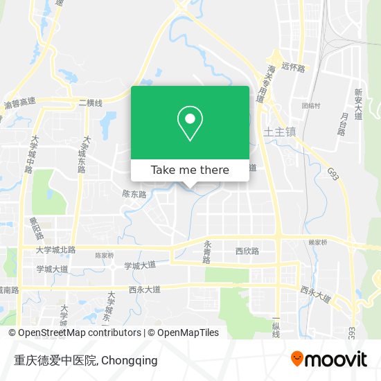 重庆德爱中医院 map