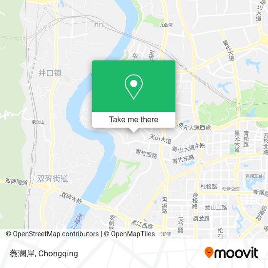 薇澜岸 map