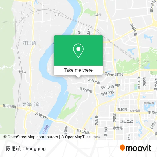 薇澜岸 map