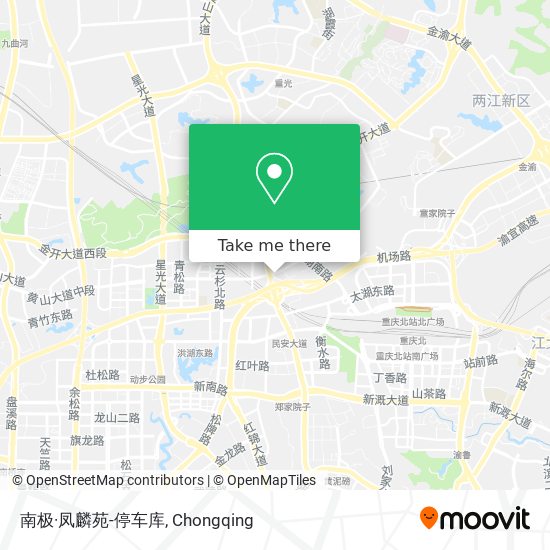 南极·凤麟苑-停车库 map