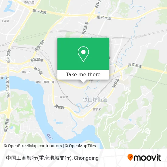 中国工商银行(重庆港城支行) map