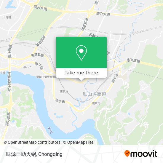 味源自助火锅 map