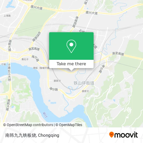 南韩九九铁板烧 map