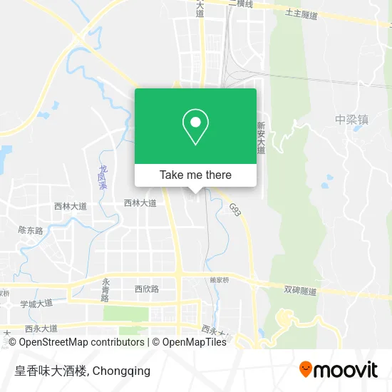 皇香味大酒楼 map