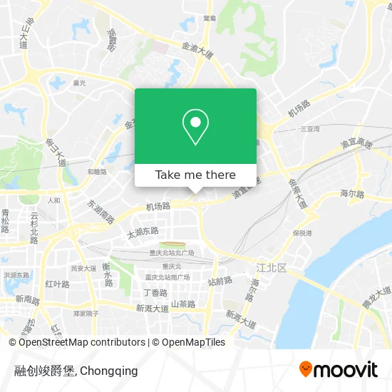 融创竣爵堡 map