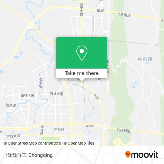 淘淘面庄 map