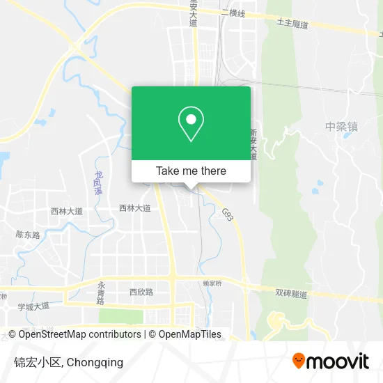 锦宏小区 map