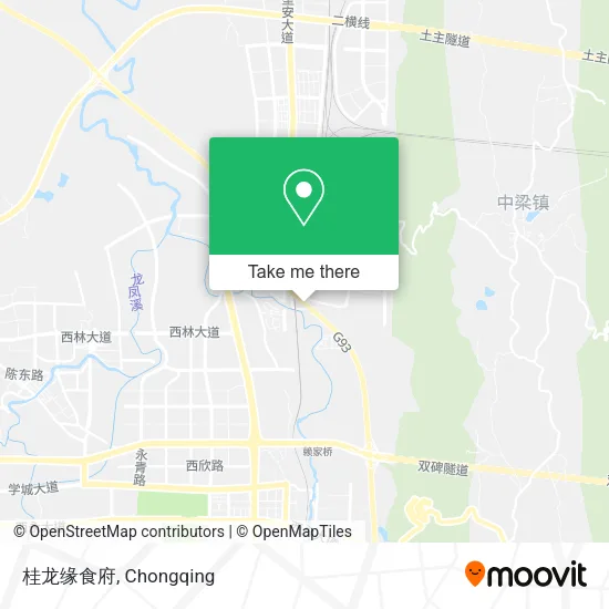 桂龙缘食府 map
