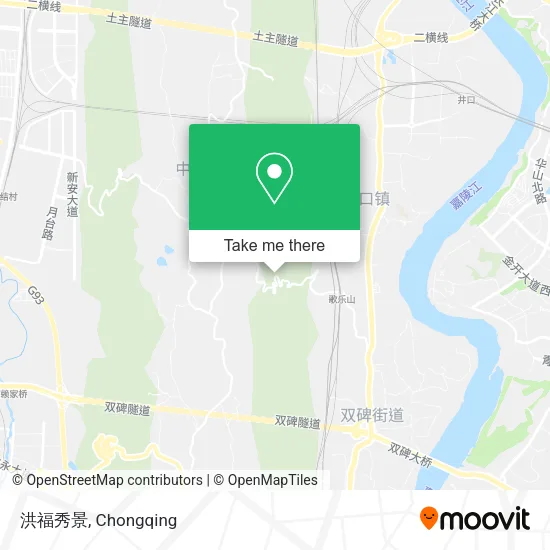 洪福秀景 map