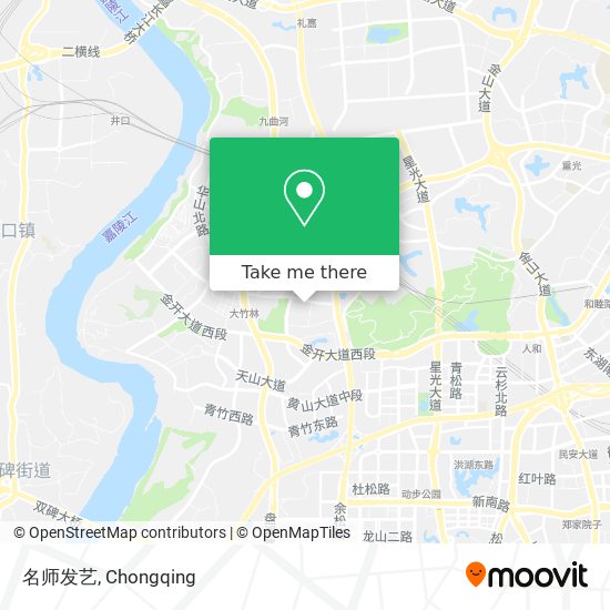 名师发艺 map