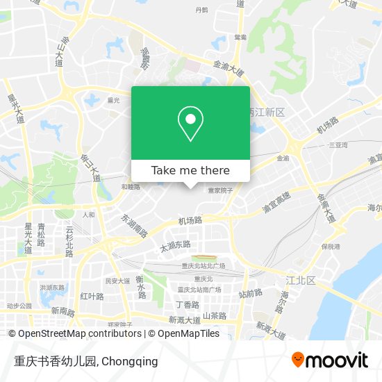 重庆书香幼儿园 map