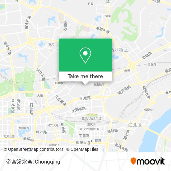 帝宫浴水会 map