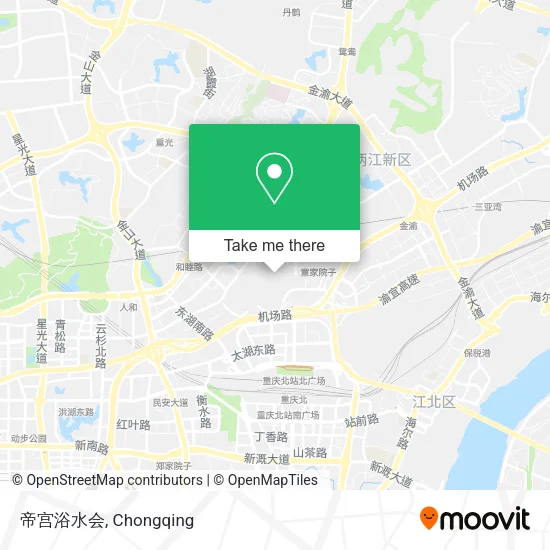 帝宫浴水会 map