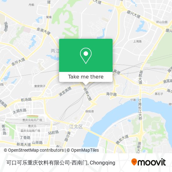 可口可乐重庆饮料有限公司-西南门 map