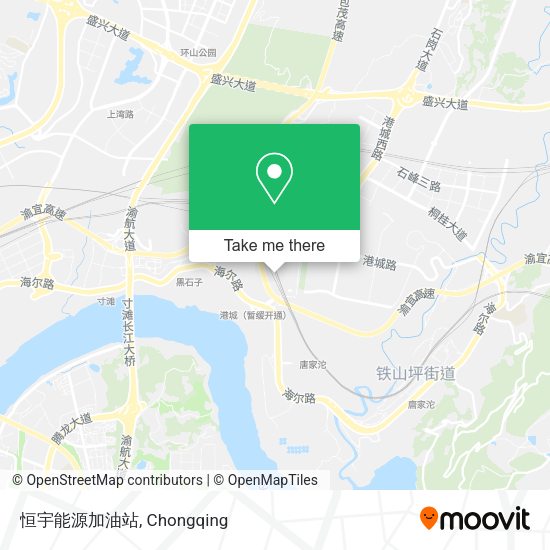 恒宇能源加油站 map