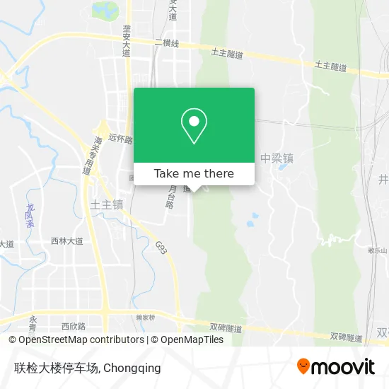 联检大楼停车场 map