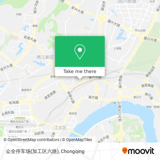 众全停车场(加工区六路) map