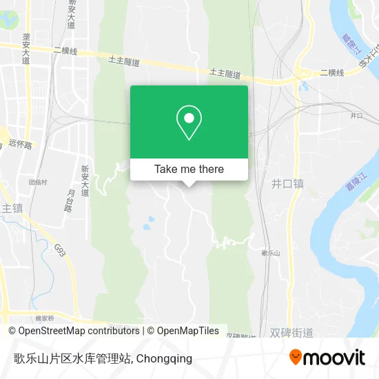 歌乐山片区水库管理站 map