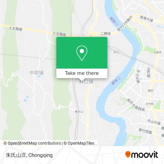 朱氏山庄 map