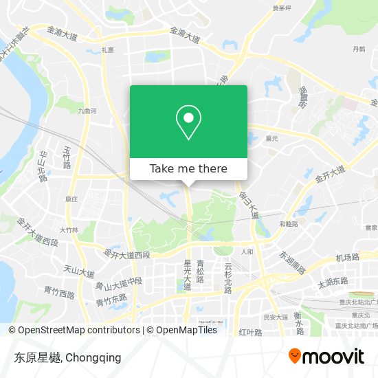 东原星樾 map