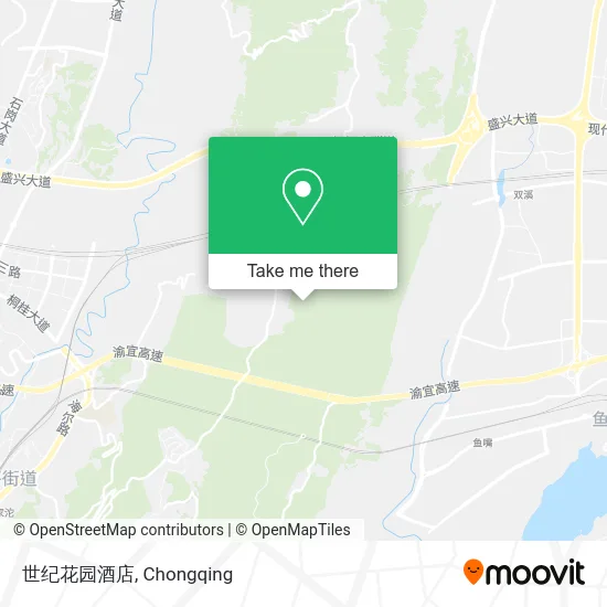 世纪花园酒店 map