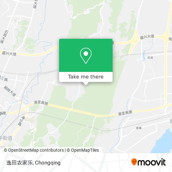 逸田农家乐 map