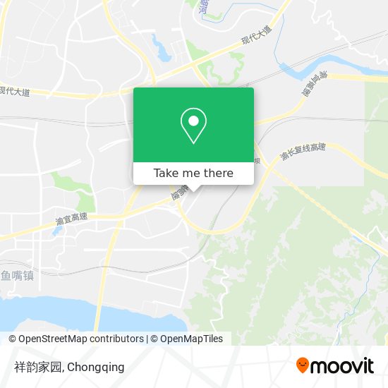 祥韵家园 map