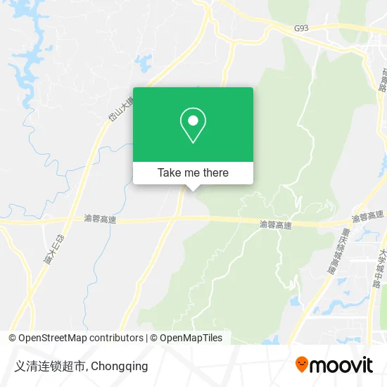 义清连锁超市 map