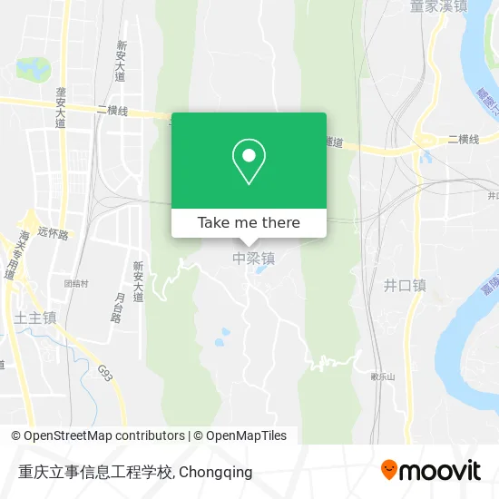 重庆立事信息工程学校 map