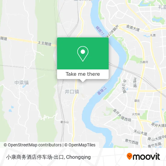 小康商务酒店停车场-出口 map