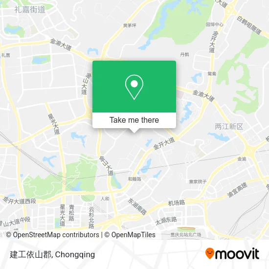 建工依山郡 map