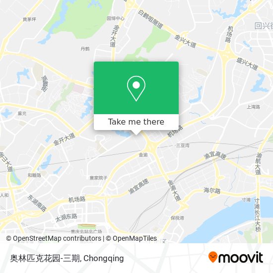 奥林匹克花园-三期 map