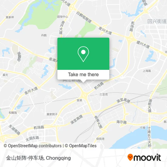 金山矩阵-停车场 map