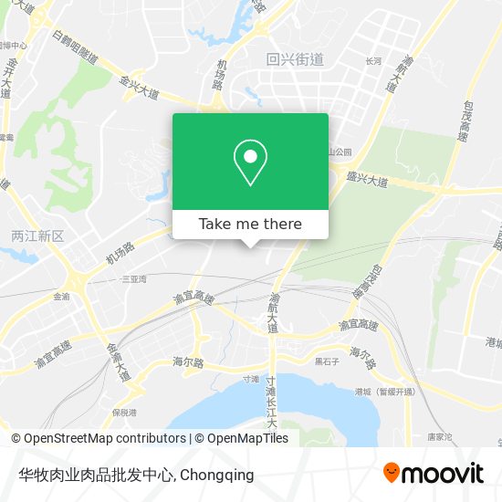 华牧肉业肉品批发中心 map