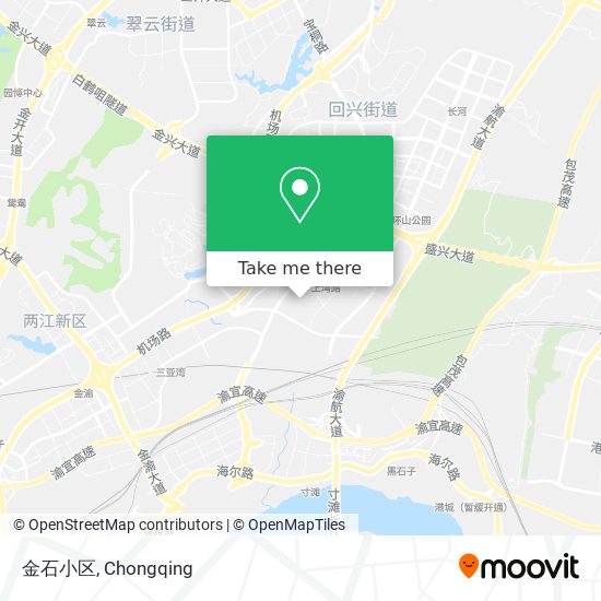 金石小区 map