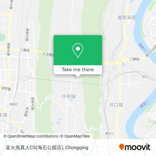 蓝火燕真人CS(海石公园店) map