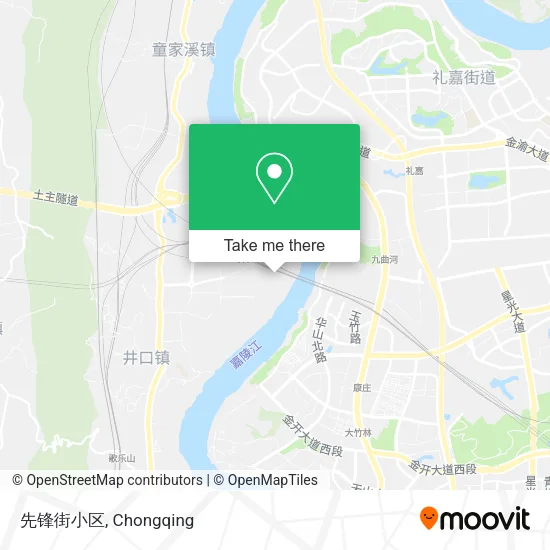 先锋街小区 map