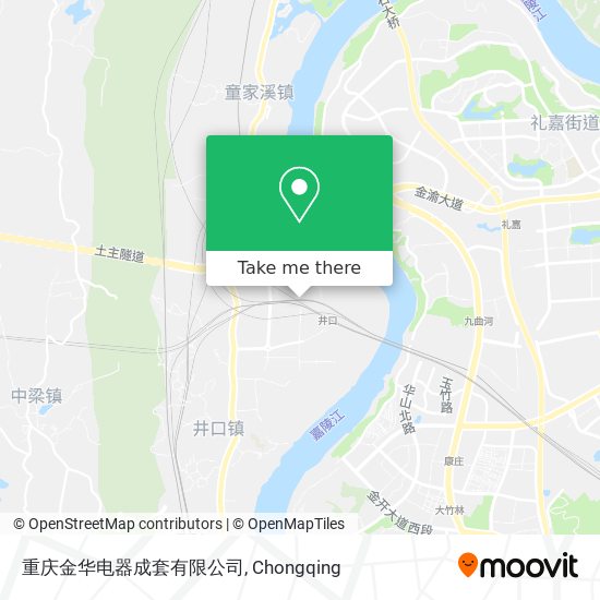 重庆金华电器成套有限公司 map