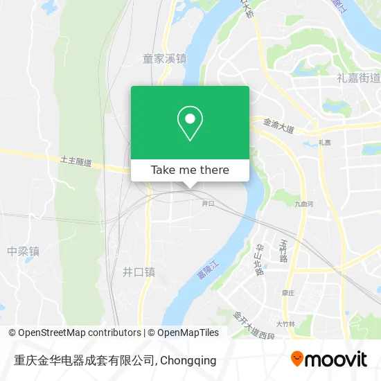重庆金华电器成套有限公司 map